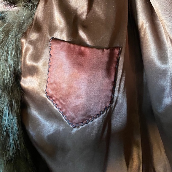 Vintage Raccoon fur coat - Picture 2 of 3